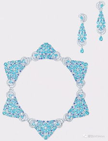 1000張珠寶首飾設計步驟圖 線稿、彩鉛、水彩、素描手繪素材免費領取，聚焦玉器